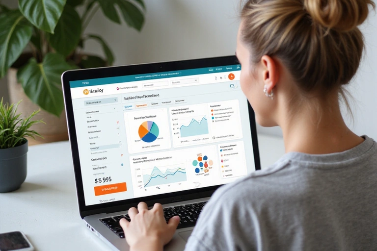 Person interacting with a personalized online service